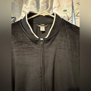 Victoria Secret Velour Bomber Jacket